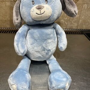 Baby’s First Adorable Blue Plush Dog